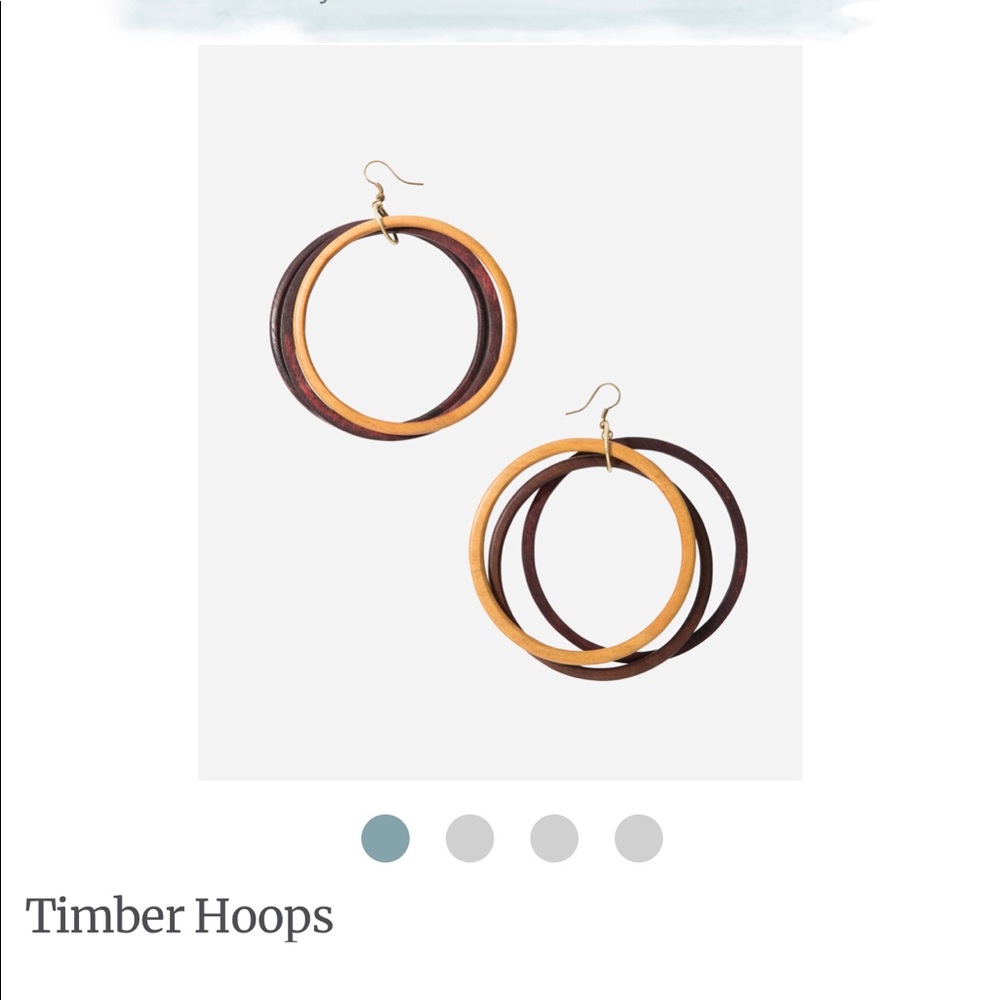 Noonday Collection hoops